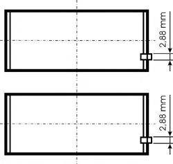 GLYCO 714295STD Шатунний підшипник