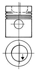 PERKINS 3135J041 Поршень
