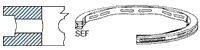 KOLBENSCHMIDT 16147 Поршневе кільце