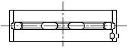 VW 078 105 561 E Підшипник колінвалу