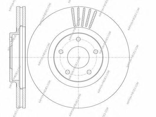 NPS ADN143143 гальмівний диск