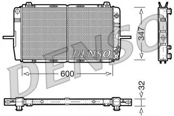 NPS BM490 Радіатор, охолодження двигуна