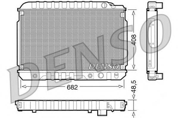 NPS BM750 Радіатор, охолодження двигуна