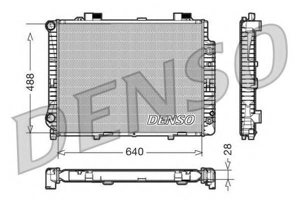 NPS 30002190 Радіатор, охолодження двигуна