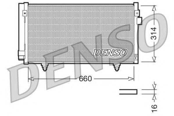 NPS DCN36003 Конденсатор, кондиціонер