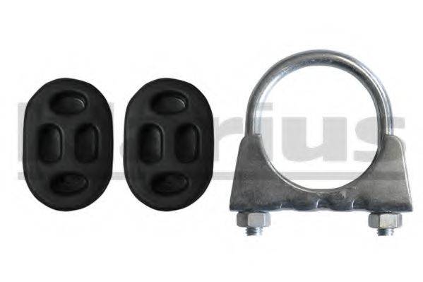 KLARIUS 402706 Монтажний комплект, глушник