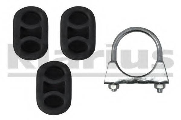 KLARIUS 402718 Монтажний комплект, глушник