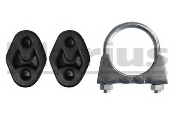 KLARIUS 402789 Монтажний комплект, глушник