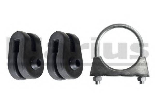 KLARIUS 402815 Монтажний комплект, глушник