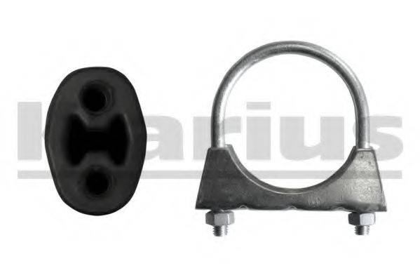 KLARIUS 402822 Монтажний комплект, глушник