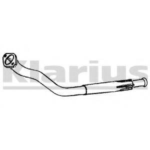 KLARIUS 140043 Труба вихлопного газу