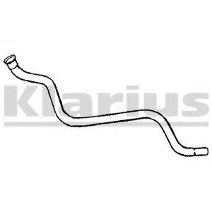 KLARIUS 140065 Труба вихлопного газу