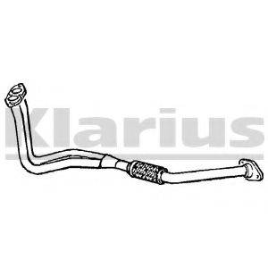 KLARIUS 140092 Труба вихлопного газу