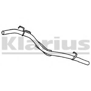 KLARIUS 140101 Труба вихлопного газу