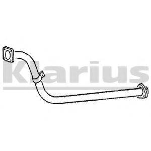 KLARIUS 140180 Труба вихлопного газу