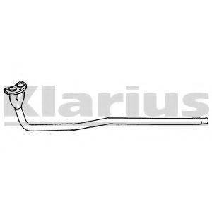 KLARIUS 140251 Труба вихлопного газу