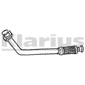 KLARIUS 140312 Труба вихлопного газу