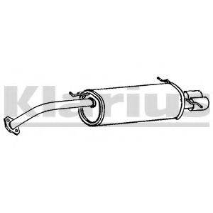 KLARIUS 230416 Глушник вихлопних газів кінцевий