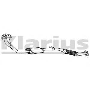 KLARIUS 240659 Передглушувач вихлопних газів