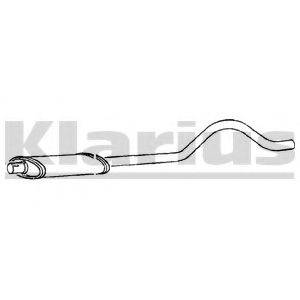 KLARIUS 250307 Середній глушник вихлопних газів