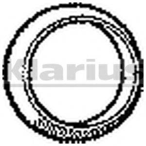KLARIUS 410406 Прокладка, труба вихлопного газу