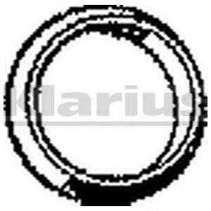 KLARIUS 410421 Прокладка, труба вихлопного газу