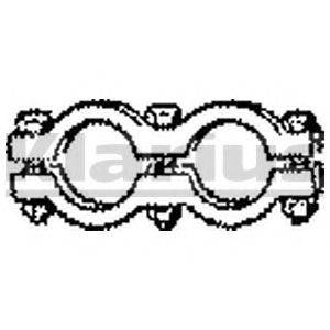 KLARIUS 430043 Кронштейн, система випуску ОГ