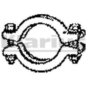 INNOCENTI 4263436 Кронштейн, система випуску ОГ