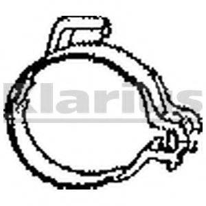 KLARIUS 430148 Кронштейн, система випуску ОГ