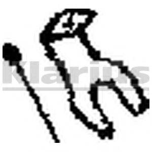 KLARIUS 430382 Кронштейн, система випуску ОГ