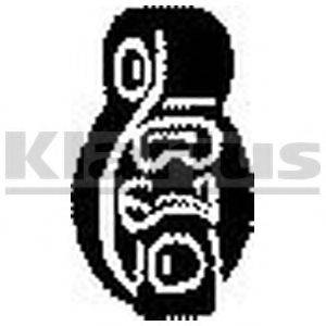 KLARIUS 420489 Кронштейн, глушник