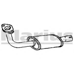 MERCEDES-BENZ 4604902501 Передглушувач вихлопних газів