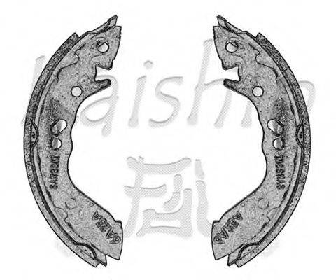 JAPANPARTS GF596 Комплект гальмівних колодок