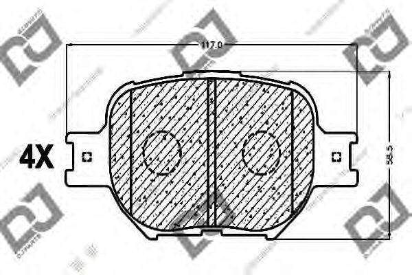 DJ PARTS BP1050