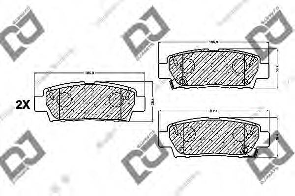 DJ PARTS BP1068