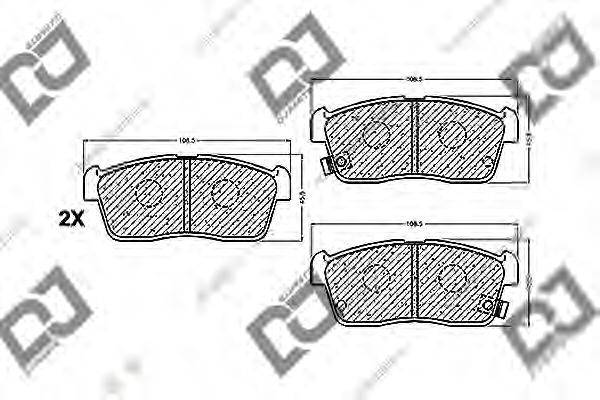 DJ PARTS BP1166