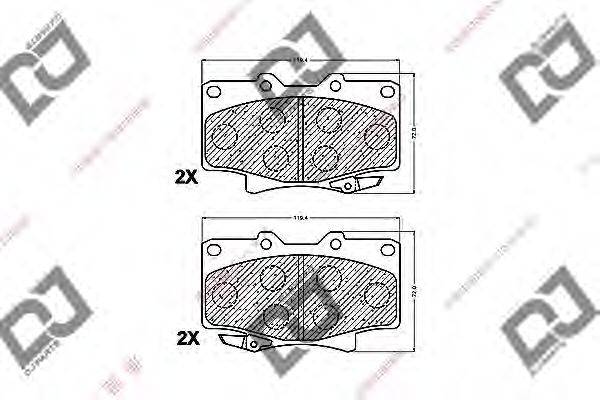 DJ PARTS BP1220
