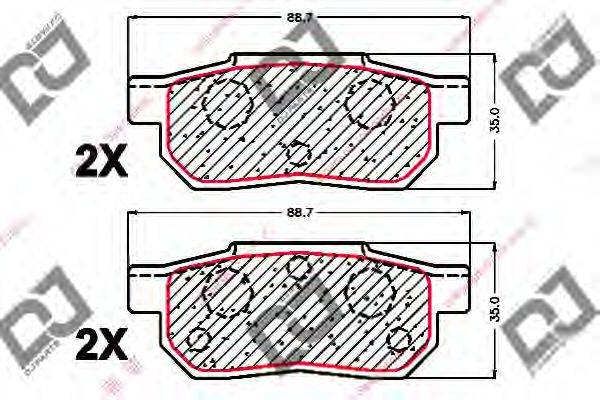 DJ PARTS BP1748