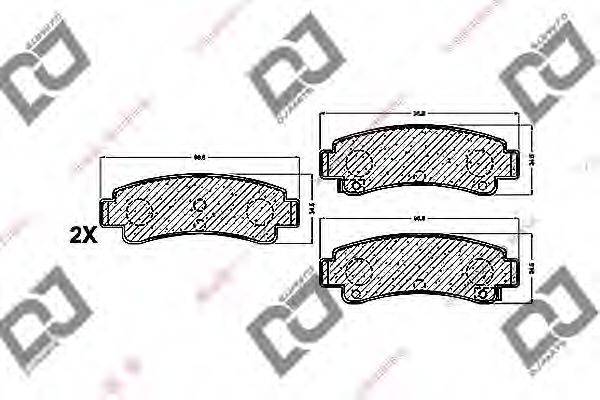 DJ PARTS BP1458