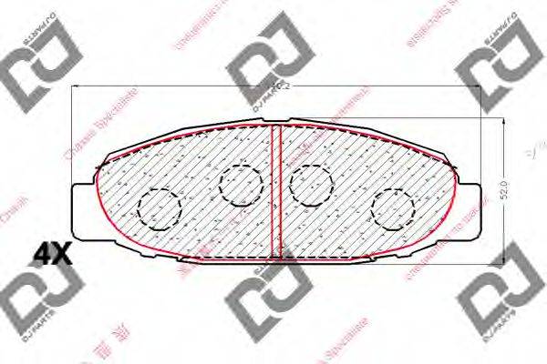 DJ PARTS BP1788