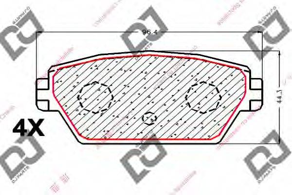 DJ PARTS BP1792