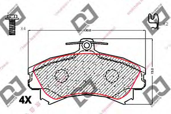 DJ PARTS BP1820