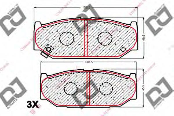 DJ PARTS BP1848