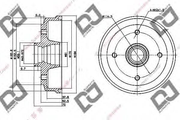 DJ PARTS BR1098