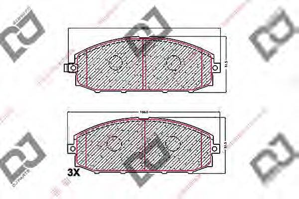 DJ PARTS BP1504