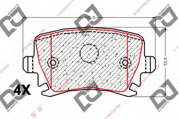 DJ PARTS BP1863