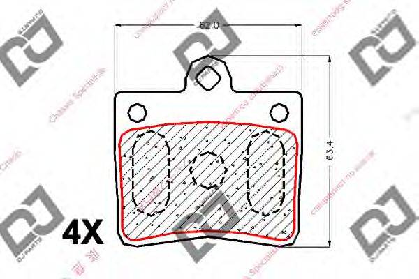 DJ PARTS BP1866