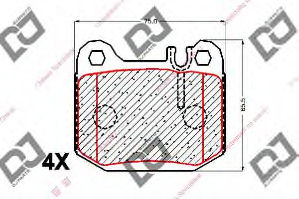 DJ PARTS BP1874