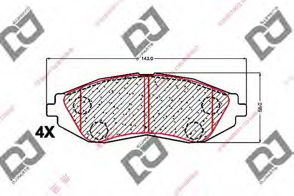 DJ PARTS BP1512