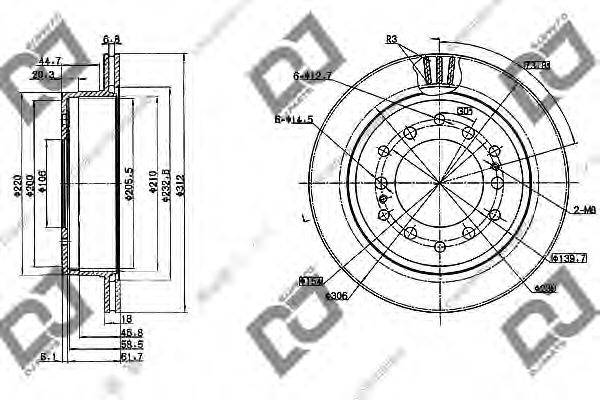 DJ PARTS BD1012